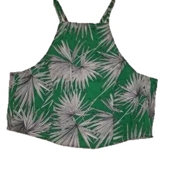 Green Palm Leaf Two-Piece Set - Picture 13 of 13